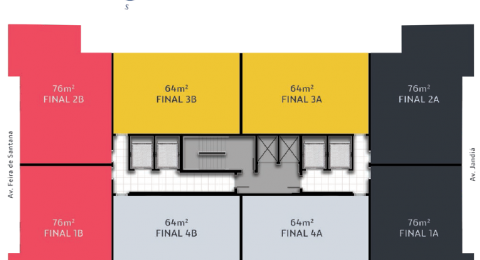 Solar Amaznia - Apartamento de 3 quartos 83m no Parque Amaznia em Goinia