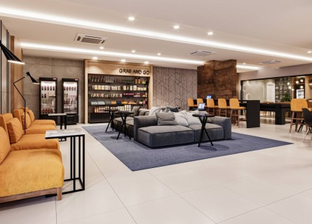 Blend Smart Style - Apartamento de 1 quartos m no Setor Marista em Goinia
