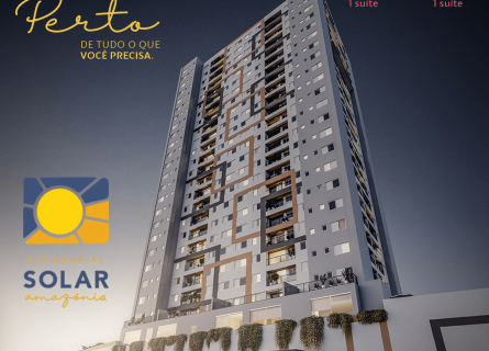 Solar Amaznia - Apartamento de 3 quartos 83m no Parque Amaznia em Goinia