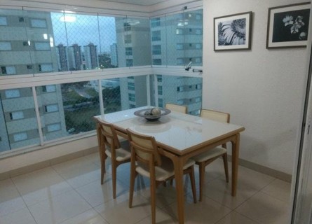 Brilhante Condomnio Clube - Apartamento de 3 quartos 99m no Residencial Eldorado em Goinia