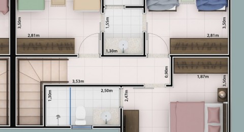 Vilar Primavera - Casa em Condomnio de 3 quartos 190m no Setor Bueno em Goinia